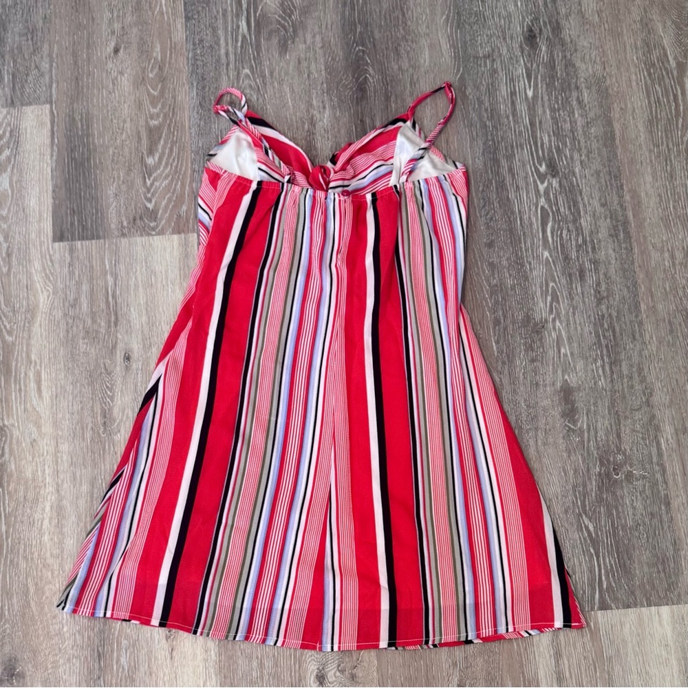 Trixxi Clothing Co. - Striped Red Multicolor Sundress - Size XS - Picture 4 of 7